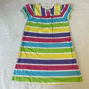 Hanna Andersson Size 6-7 Striped Dress